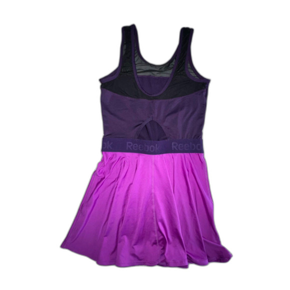 Reebok Athletic Dress Mesh Tank Sleeves, Keyhole Cutout Back Sz S - Picture 5 of 8